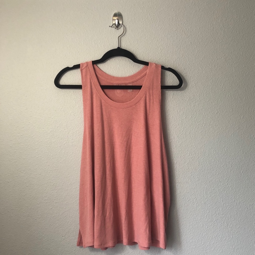 Zella Ribbed Tank Top